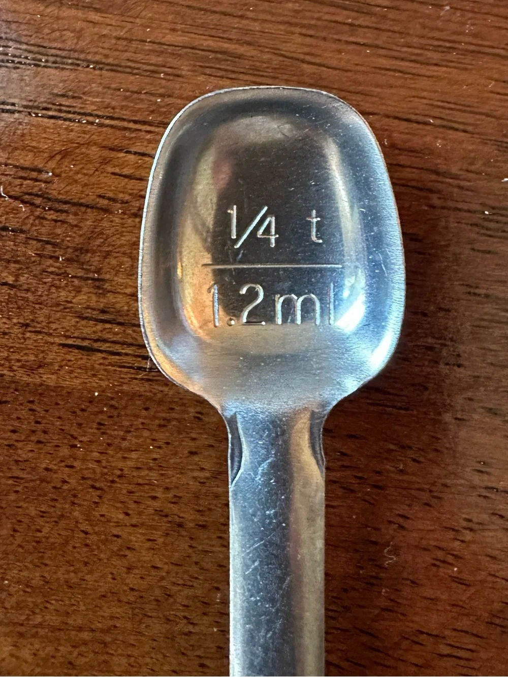 Vintage • measuring spoon rack • wooden